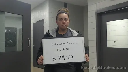 Mugshot of SAMANTHA DICKINSON
