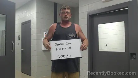 Mugshot of JOSH JACKSON booked in Marion County, Alabama on March 30, 2026