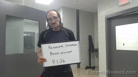 Mugshot of STEPHAN E HAVANSEK booked in Marion County, Alabama on April 1, 2026