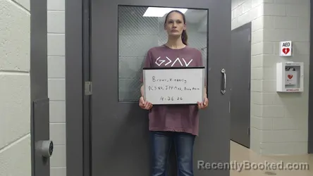 Mugshot of KIMBERLY A BROWN booked in Marion County, Alabama on April 26, 2026