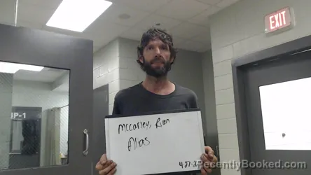 Mugshot of RYAN MCCARLEY booked in Marion County, Alabama on April 27, 2026