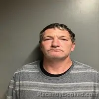 Mugshot of Shawn Lee Burns booked in Marshall County, Alabama on August 18, 2026