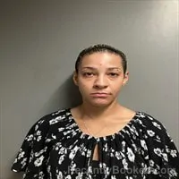Mugshot of Gabrielle Talliyah Rahman booked in Marshall County, Alabama on September 10, 2026