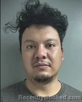 Mugshot of Oscar Franco Diaz booked in Marshall County, Alabama on July 30, 2026