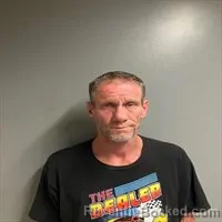 Mugshot of Russell Wayne Largen booked in Marshall County, Alabama on August 11, 2026