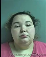 Mugshot of Courtney Paige Moore booked in Marshall County, Alabama on September 20, 2026