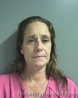 Mugshot of Brandi Lee Johnson booked in Marshall County, Alabama on July 20, 2026