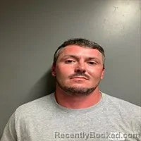 Mugshot of Justin James Morrow booked in Marshall County, Alabama on August 29, 2026
