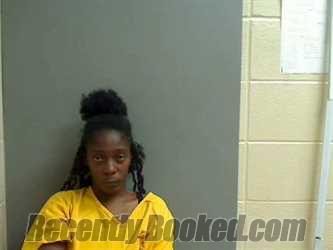 Booking photo from Monroe County, Alabama