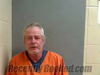 Booking photo from Monroe County, Alabama