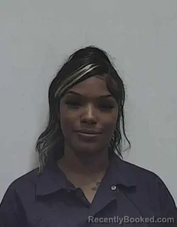 Mugshot of Aniya Keshai Aaron booked in Montgomery County, Alabama on October 12, 2026