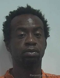 Mugshot of Sharod Marzell Brooks booked in Montgomery County, Alabama on August 14, 2026