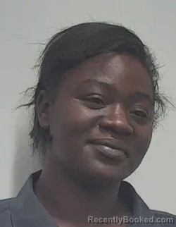 Mugshot of Zakiyah Charnell Jones booked in Montgomery County, Alabama on August 19, 2026