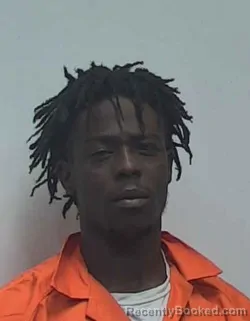 Mugshot of DAMARKUS DEAUNDRE MADDOX booked in Montgomery County, Alabama on July 15, 2026