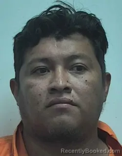 Mugshot of Fridel Ernesto Mazariegos Lopez booked in Montgomery County, Alabama on August 9, 2026