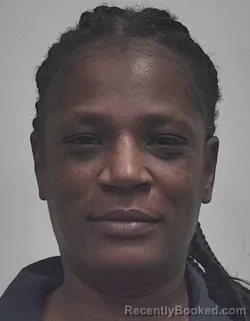 Mugshot of JANICE RONEE MOORE booked in Montgomery County, Alabama on August 4, 2026