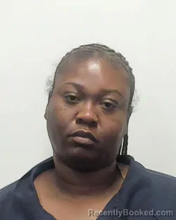 Mugshot of RONTREAL LAQUITA THOMPSON booked in Montgomery County, Alabama on April 15, 2026