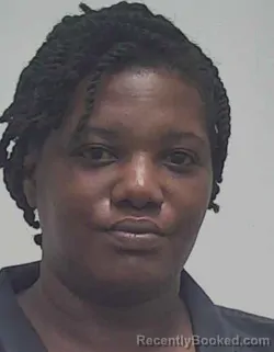 Mugshot of Ieisha Vickers booked in Montgomery County, Alabama on August 21, 2026