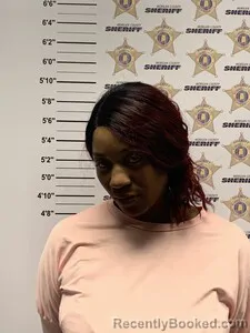 Mugshot of Ciara Joy Muhammad booked in Morgan County, Alabama on October 4, 2026