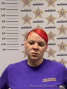 Mugshot of Hannah Shabre Massey booked in Morgan County, Alabama on September 3, 2026