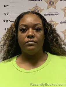 Mugshot of Zipporah Clarencetta Jackson booked in Morgan County, Alabama on September 11, 2026