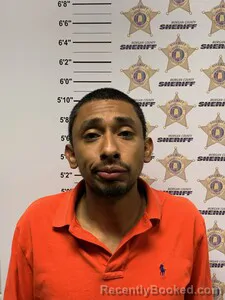 Mugshot of GERARDO JAVIER REYES booked in Morgan County, Alabama on May 15, 2026