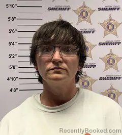 Mugshot of KRISTINA LYNN GAMBRELL booked in Morgan County, Alabama on May 21, 2026