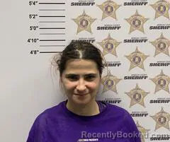 Mugshot of GINNY MARIE MITCHELL booked in Morgan County, Alabama on April 3, 2026