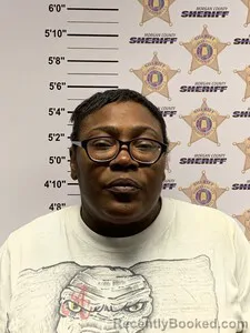 Mugshot of Tasha Eyvette Green booked in Morgan County, Alabama on September 4, 2026