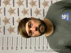 Mugshot of Jonathan Kyle Burton booked in Morgan County, Alabama on August 26, 2026