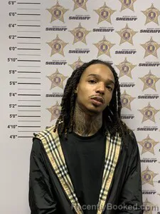 Mugshot of KALEEB D'VANTE LANE JONES booked in Morgan County, Alabama on March 7, 2026