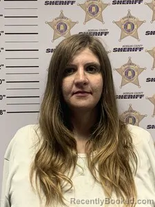 Mugshot of SAMANTHA MARIE REEVES booked in Morgan County, Alabama on May 22, 2026