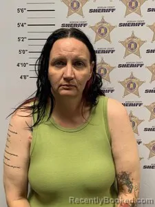 Mugshot of AMANDA LACY VAUGHN booked in Morgan County, Alabama on July 4, 2026