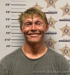 Mugshot of JESSE LEE MORGAN booked in Morgan County, Alabama on July 2, 2026