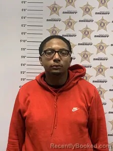 Mugshot of CHRISTIAN JAMON RILEY booked in Morgan County, Alabama on March 23, 2026