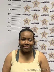 Mugshot of JASMINE SADE HUNTER booked in Morgan County, Alabama on July 14, 2026