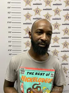 Mugshot of Cadarius Denard Steele booked in Morgan County, Alabama on September 12, 2026