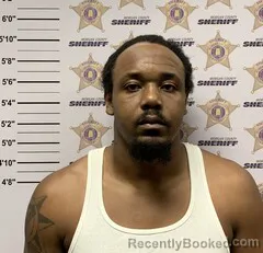 Mugshot of Terrance O'brian Metcalf booked in Morgan County, Alabama on August 20, 2026