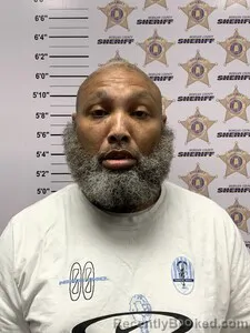 Mugshot of ARTHUR LEROY THOMPSON booked in Morgan County, Alabama on March 28, 2026