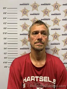 Mugshot of TIMOTHY WAYNE HALEY booked in Morgan County, Alabama on April 2, 2026