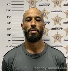Mugshot of Randolph Scott Jr Fields booked in Morgan County, Alabama on August 25, 2026