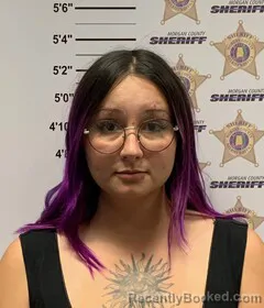 Mugshot of ALLYSON NICHOLE STEPHENSON booked in Morgan County, Alabama on June 3, 2026