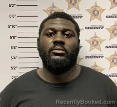 Mugshot of DUJUAN PIERRE DEAARON SHACKLEFORD booked in Morgan County, Alabama on June 4, 2026