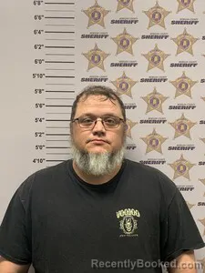 Mugshot of GEOFFREY MITCHELL JONES booked in Morgan County, Alabama on March 23, 2026