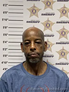Mugshot of Carl Anthony Hill booked in Morgan County, Alabama on September 9, 2026