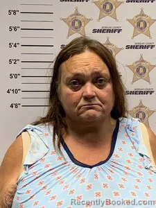 Mugshot of Jennifer Darlene Borden booked in Morgan County, Alabama on September 6, 2026
