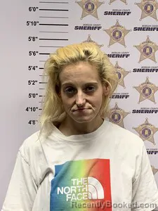 Mugshot of ASHLEY KAYE CRAGO booked in Morgan County, Alabama on June 1, 2026