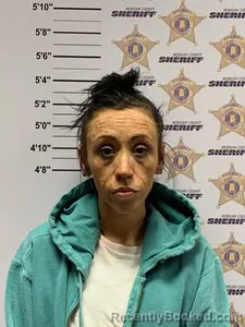 Mugshot of BRITTNEY NICOLE SLATER booked in Morgan County, Alabama on April 24, 2026