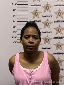 Mugshot of PORSHA LASHA EARSKINE booked in Morgan County, Alabama on March 9, 2026