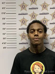 Mugshot of Devin De'quan Swopes booked in Morgan County, Alabama on August 25, 2026